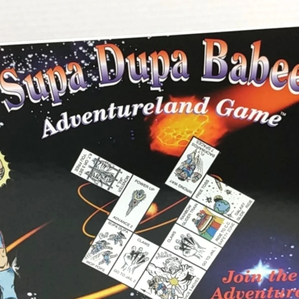 CASTLEBERRY TOYS Supa Dupa Babee Vintage Boardgame